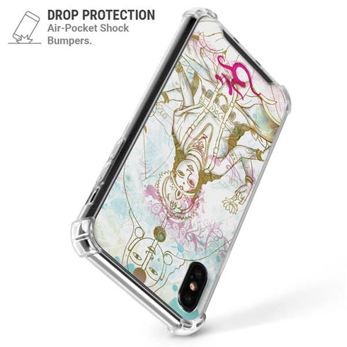 Meditation iPhone XS Max Clear Case